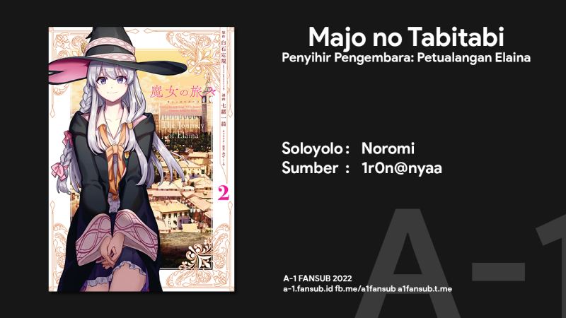 Majo no Tabitabi Chapter 06 Bahasa Indonesia