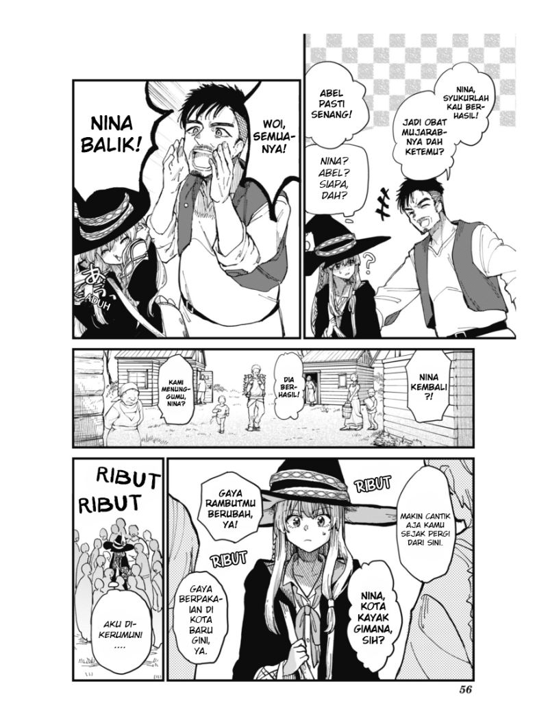 Majo no Tabitabi Chapter 06 Bahasa Indonesia