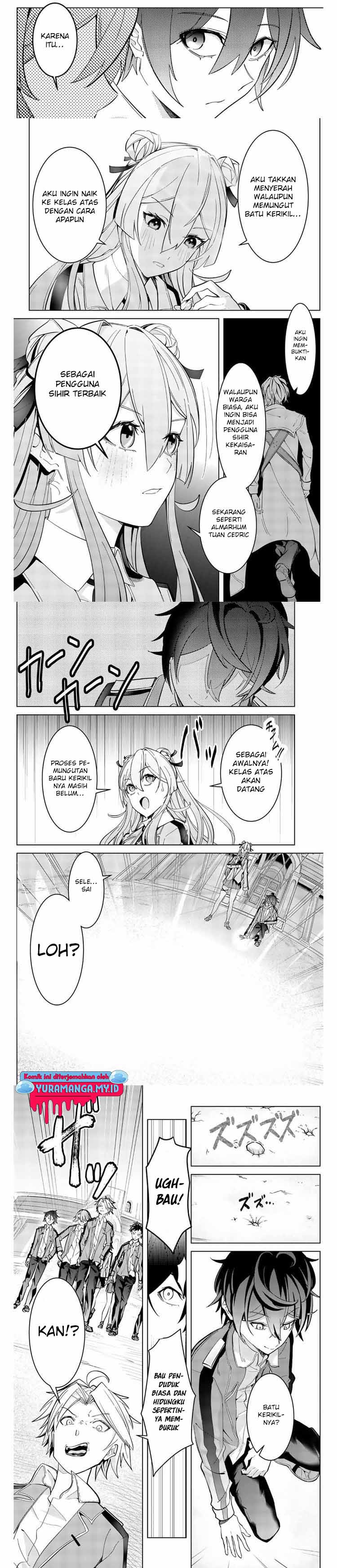 Majutsu Guild Sousui ~Umarekawatte Imasara Yarinaosu Nidome no Gakuin Seikatsu~ Chapter 02 Bahasa Indonesia