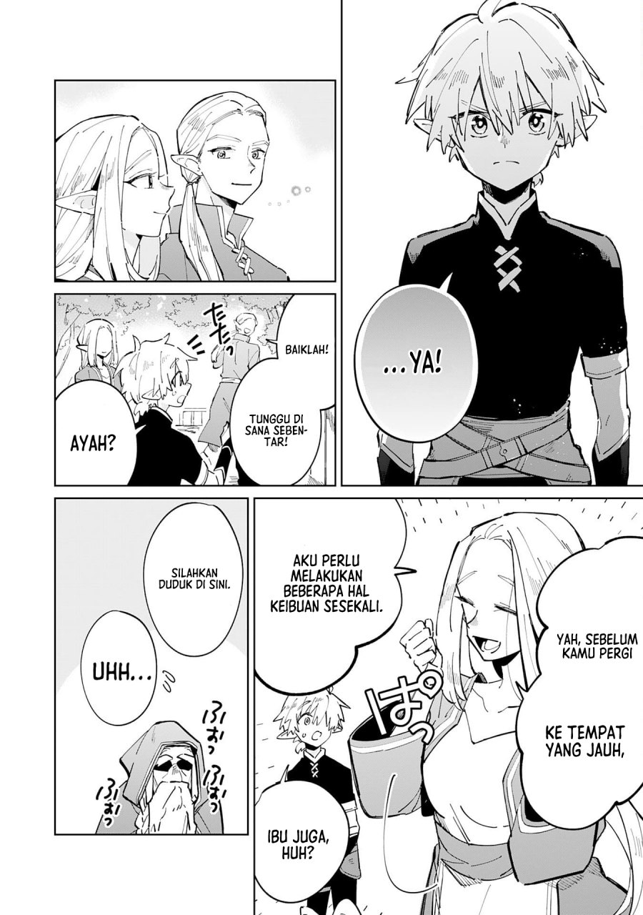 Majutsu wo Kiwamete Tabi ni Deta Tensei Elf, Moteamashita Jumyou de Ikeru Densetsu to naru Chapter 04 Bahasa Indonesia