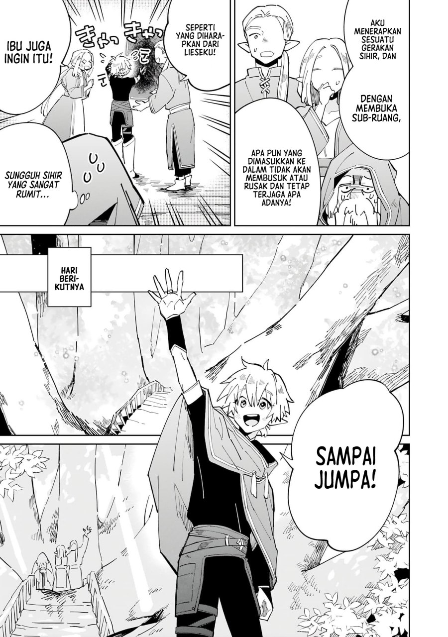 Majutsu wo Kiwamete Tabi ni Deta Tensei Elf, Moteamashita Jumyou de Ikeru Densetsu to naru Chapter 04 Bahasa Indonesia