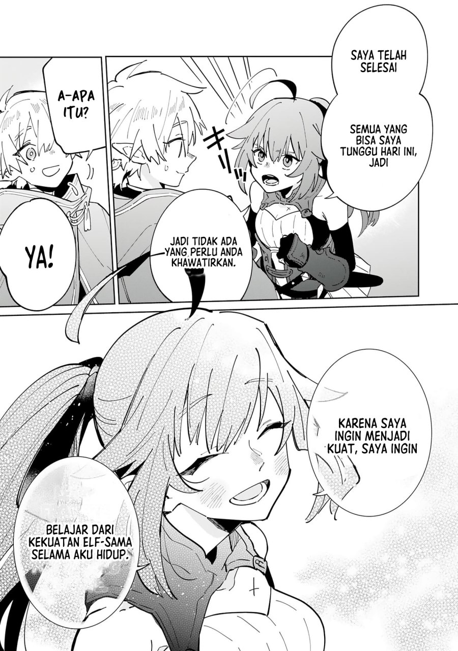 Majutsu wo Kiwamete Tabi ni Deta Tensei Elf, Moteamashita Jumyou de Ikeru Densetsu to naru Chapter 04 Bahasa Indonesia