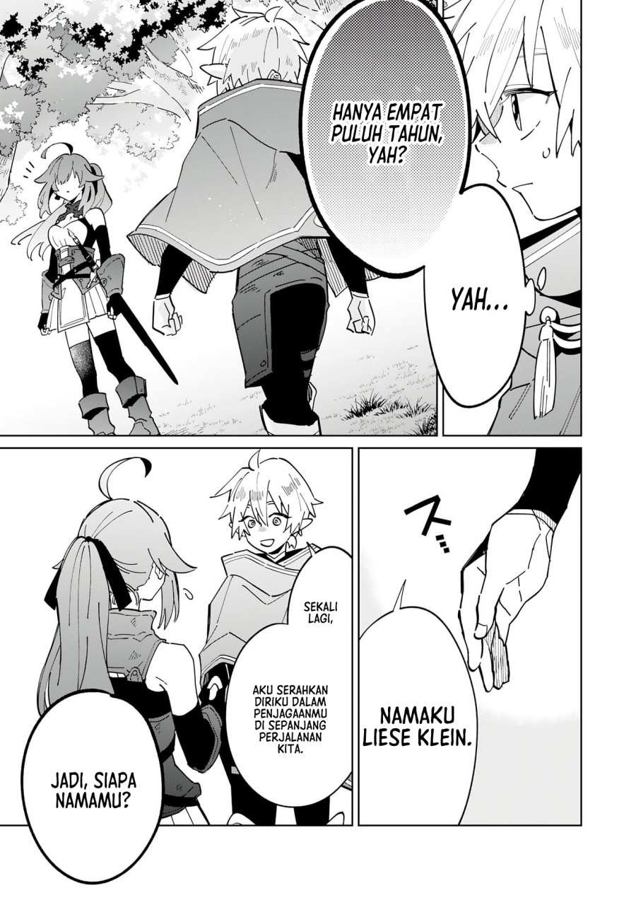 Majutsu wo Kiwamete Tabi ni Deta Tensei Elf, Moteamashita Jumyou de Ikeru Densetsu to naru Chapter 04 Bahasa Indonesia
