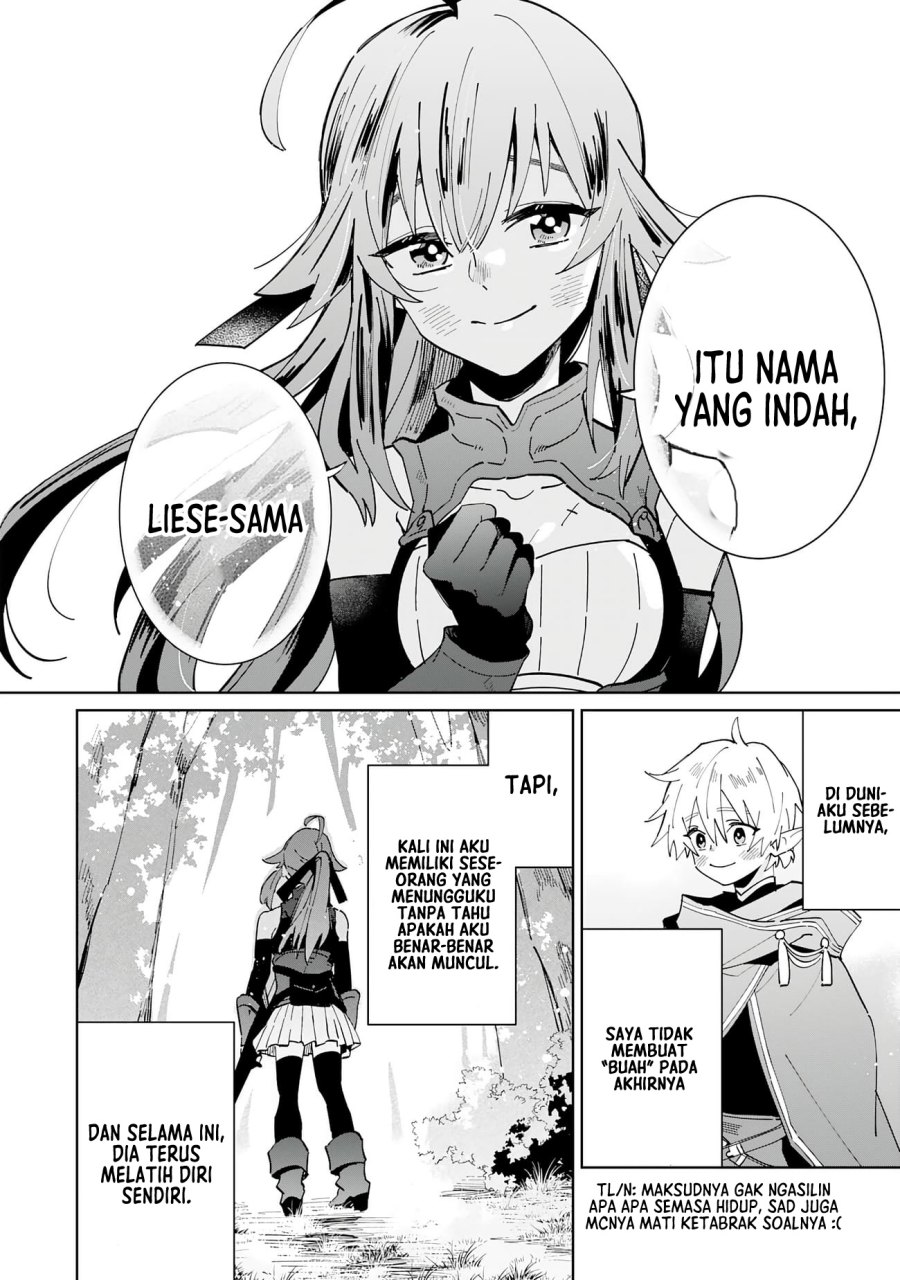 Majutsu wo Kiwamete Tabi ni Deta Tensei Elf, Moteamashita Jumyou de Ikeru Densetsu to naru Chapter 04 Bahasa Indonesia