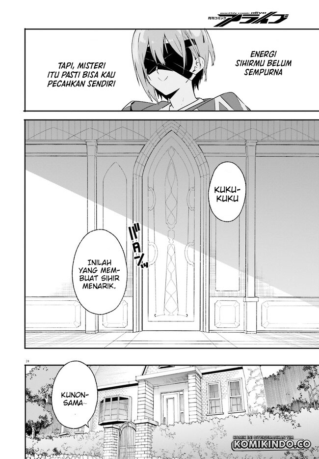 Majutsushi Kunon wa Miete Iru Chapter 17.2 Bahasa Indonesia