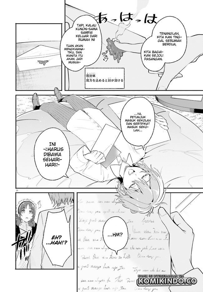 Majutsushi Kunon wa Miete Iru Chapter 17.2 Bahasa Indonesia