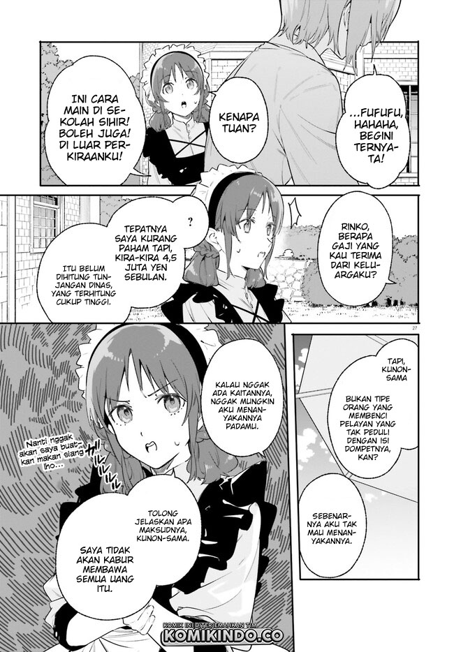 Majutsushi Kunon wa Miete Iru Chapter 17.2 Bahasa Indonesia