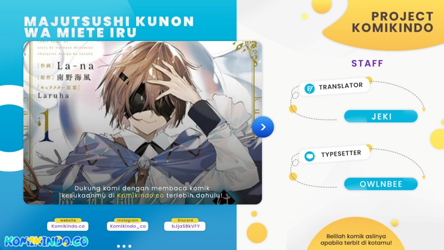 Majutsushi Kunon wa Miete Iru chapter 19