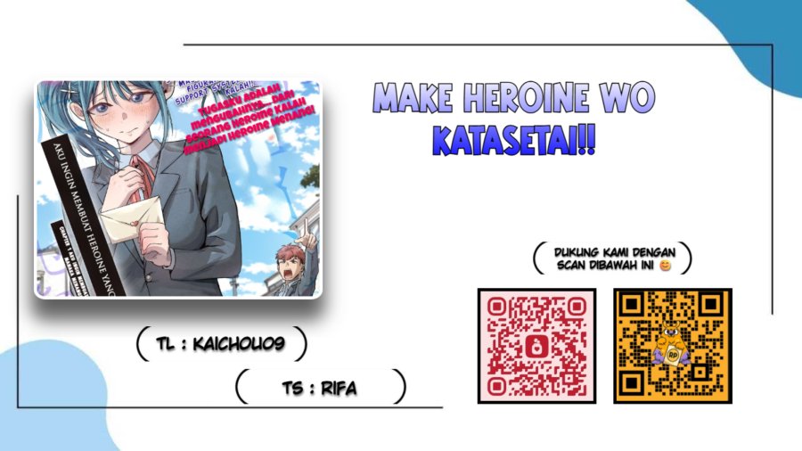 Make Heroine o Katasetai!! Chapter 01 Bahasa Indonesia