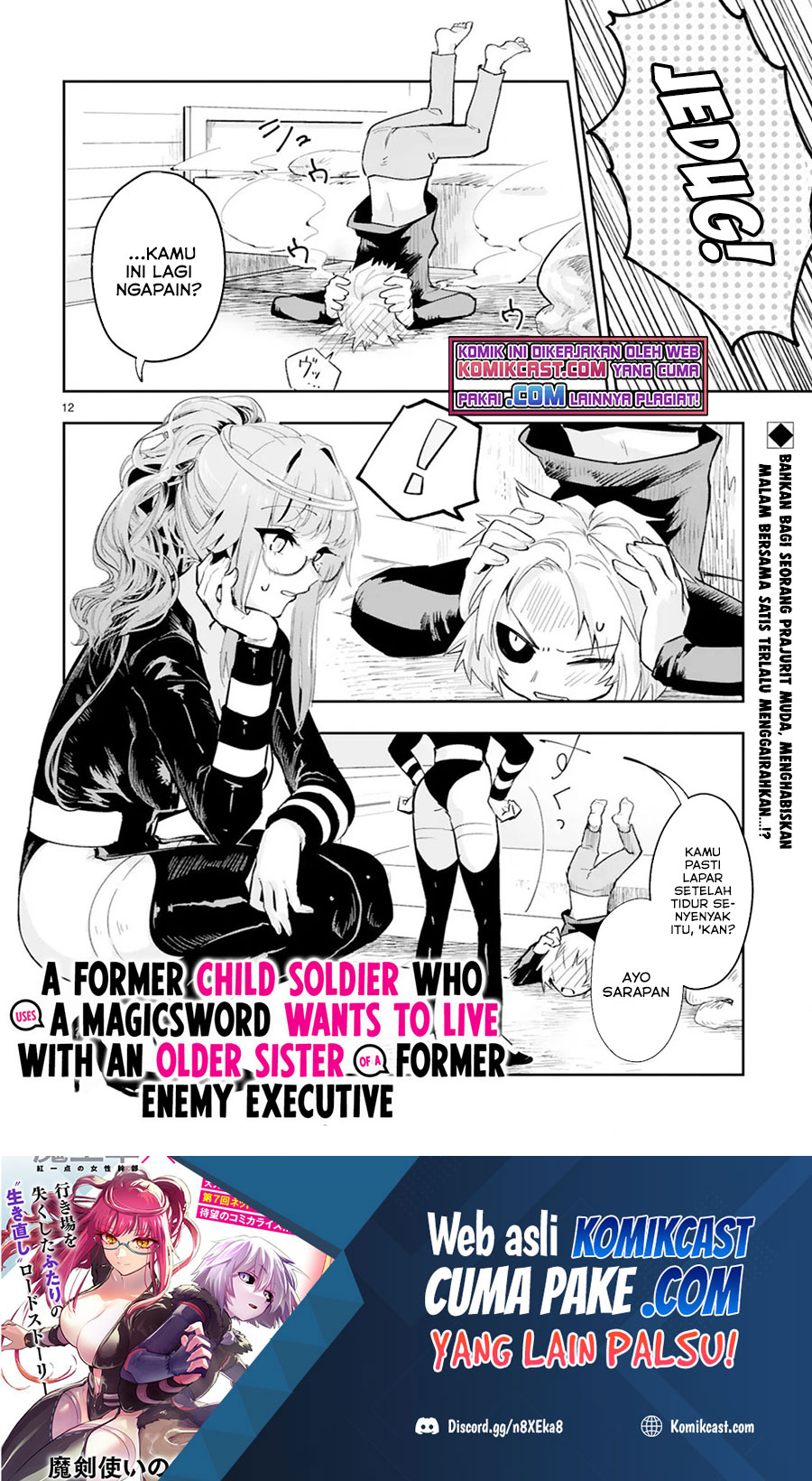 Maken Tsukai no Moto Shounen Hei wa, Moto Teki Kanbu no Onee-san to Issho ni Ikitai chapter 4