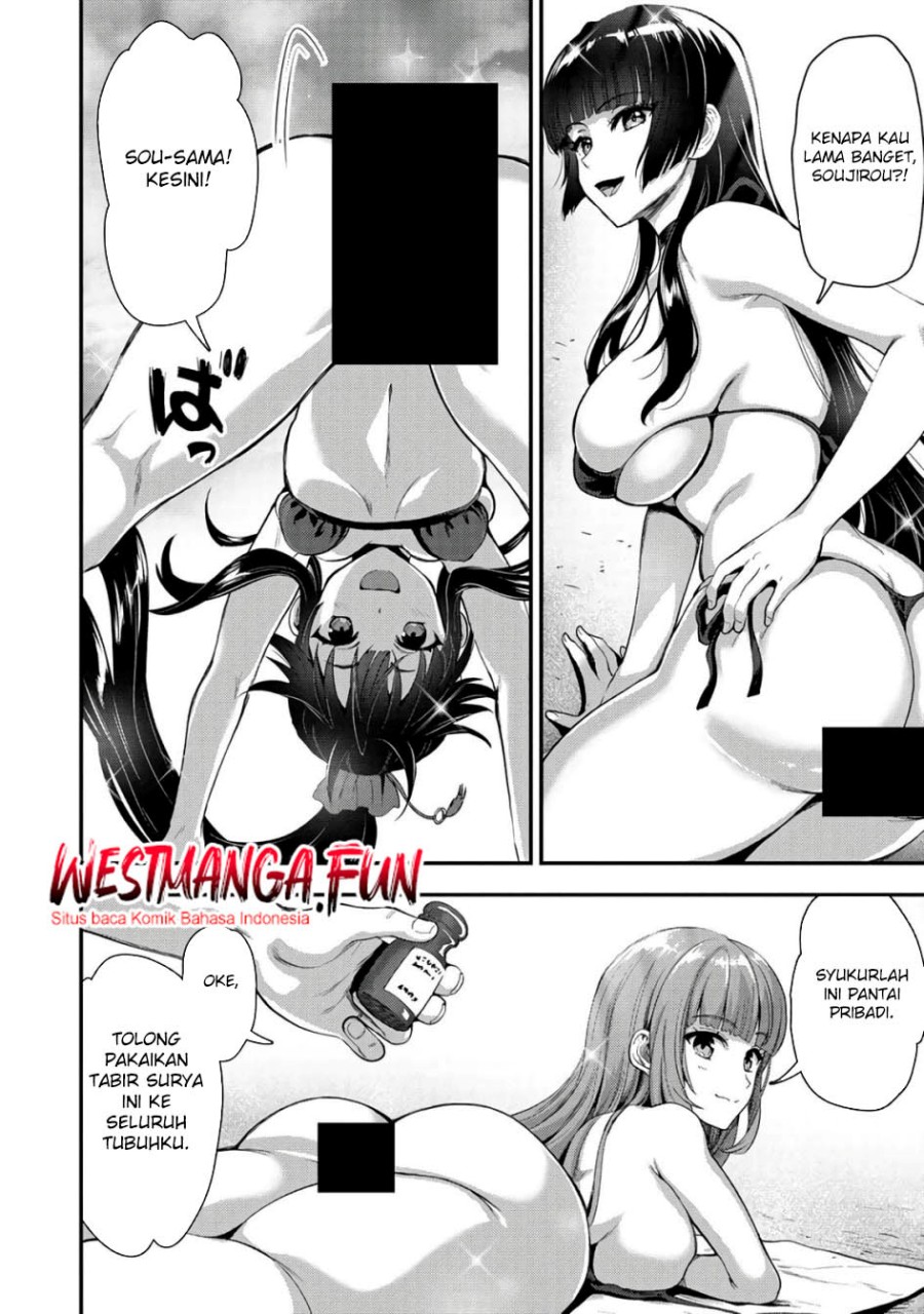Makenshi no Maken Niyoru Maken no Tame no Harem Life Chapter 22.2 Bahasa Indonesia