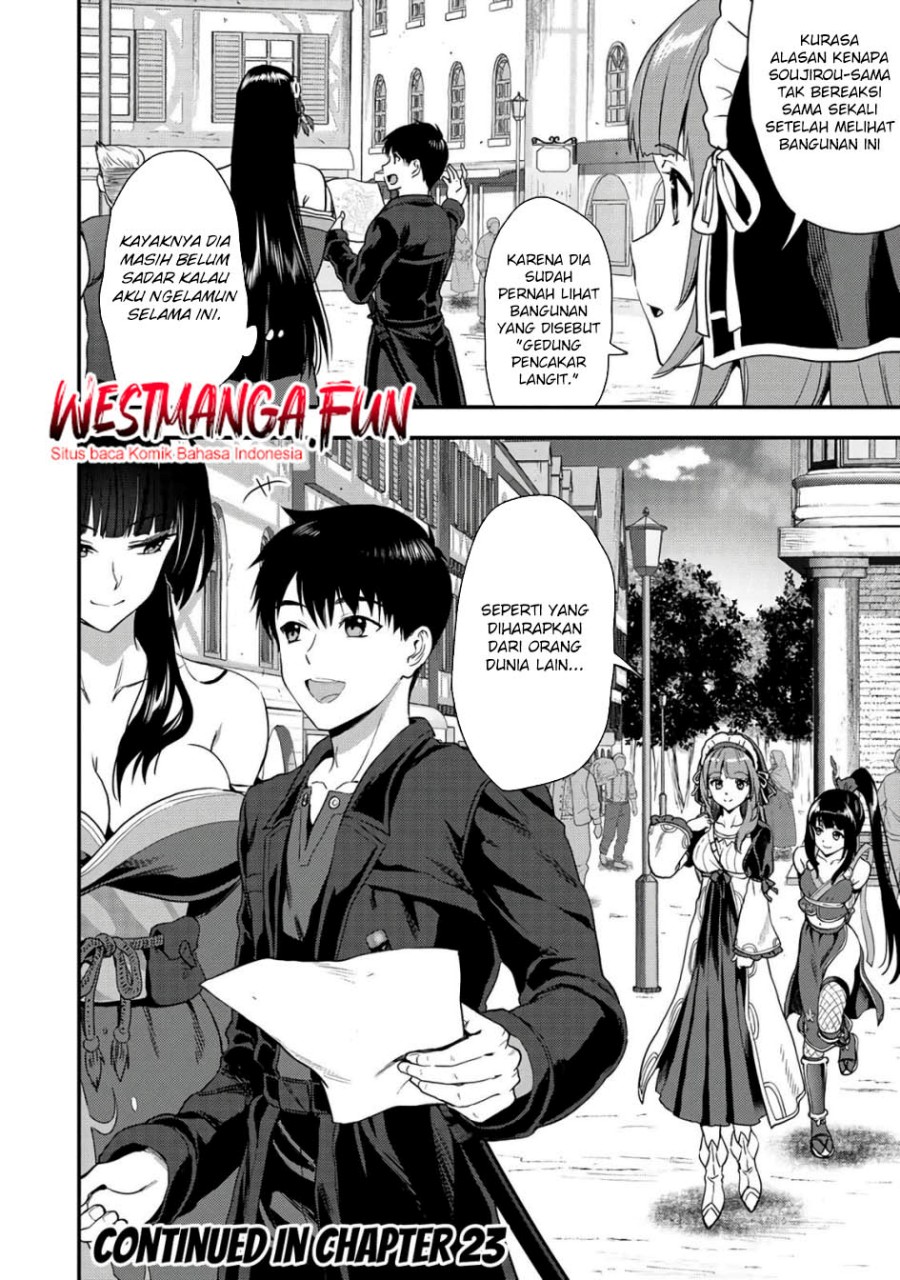 Makenshi no Maken Niyoru Maken no Tame no Harem Life Chapter 22.2 Bahasa Indonesia
