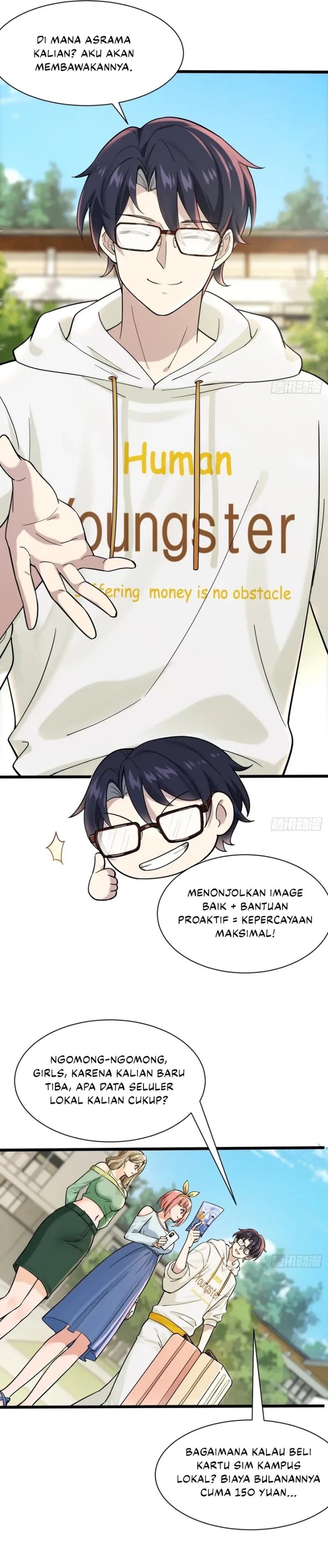 Male God, Your Persona Has Collapsed! chapter 2