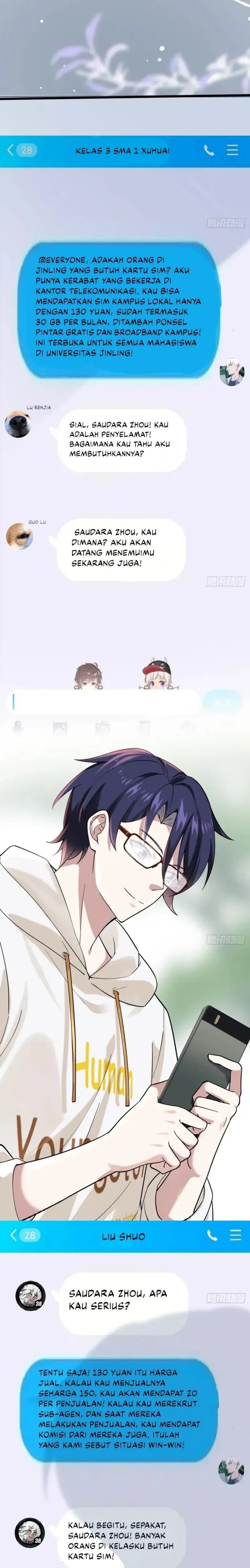 Male God, Your Persona Has Collapsed! chapter 2