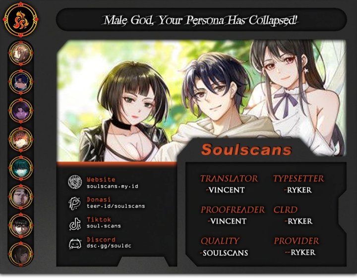 Male God, Your Persona Has Collapsed! Chapter 16 Bahasa Indonesia