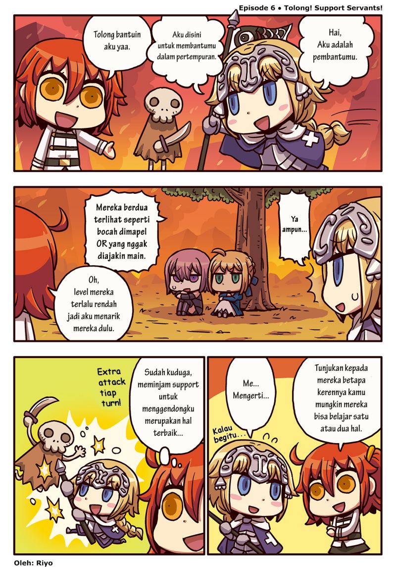 Manga de Wakaru! Fate/Grand Order Chapter 06 Bahasa Indonesia