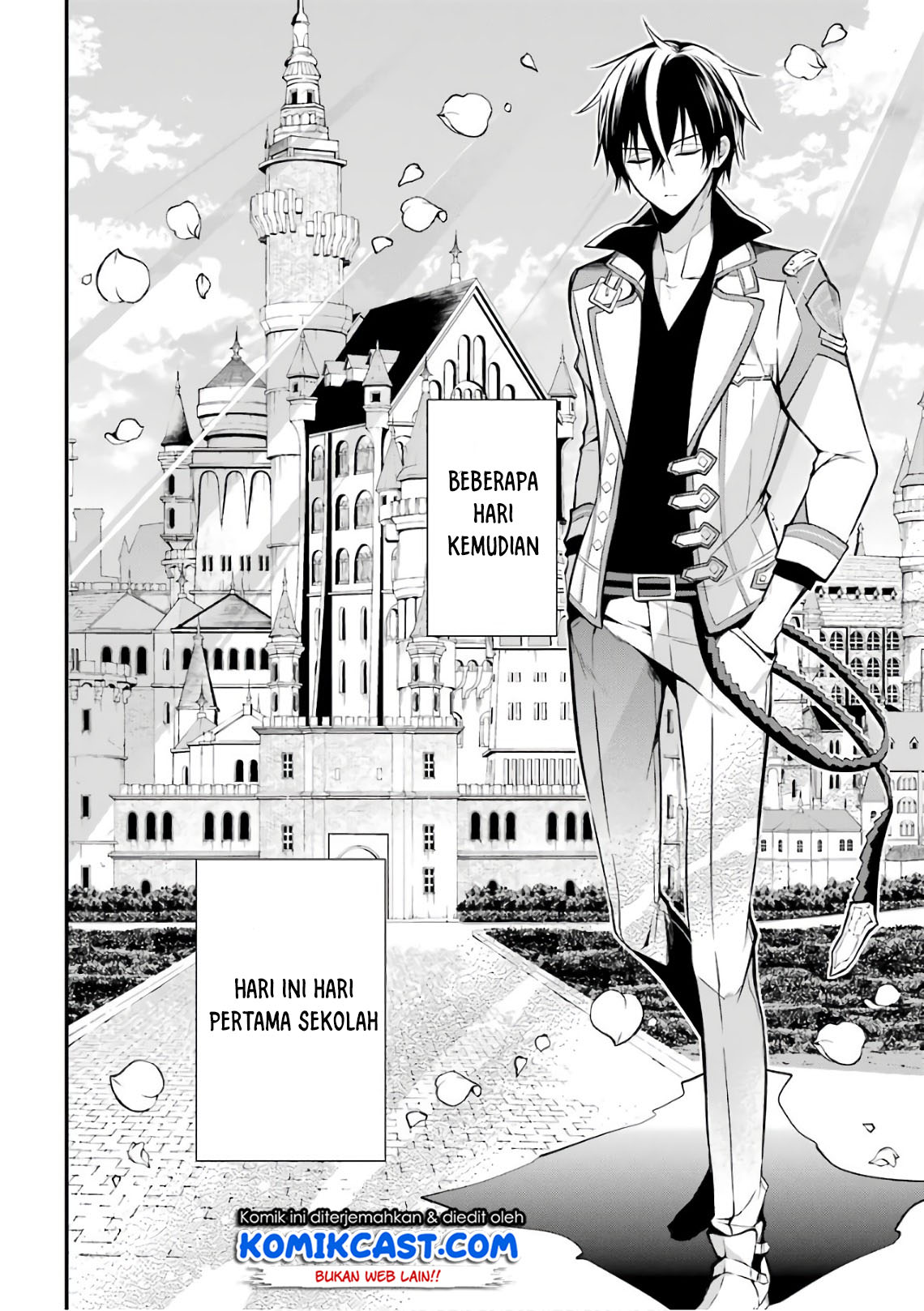 Maou Gakuin no Futekigousha: Shijou Saikyou no Maou no Shiso, Tensei shite Shison-tachi no Gakkou e Kayou chapter 3