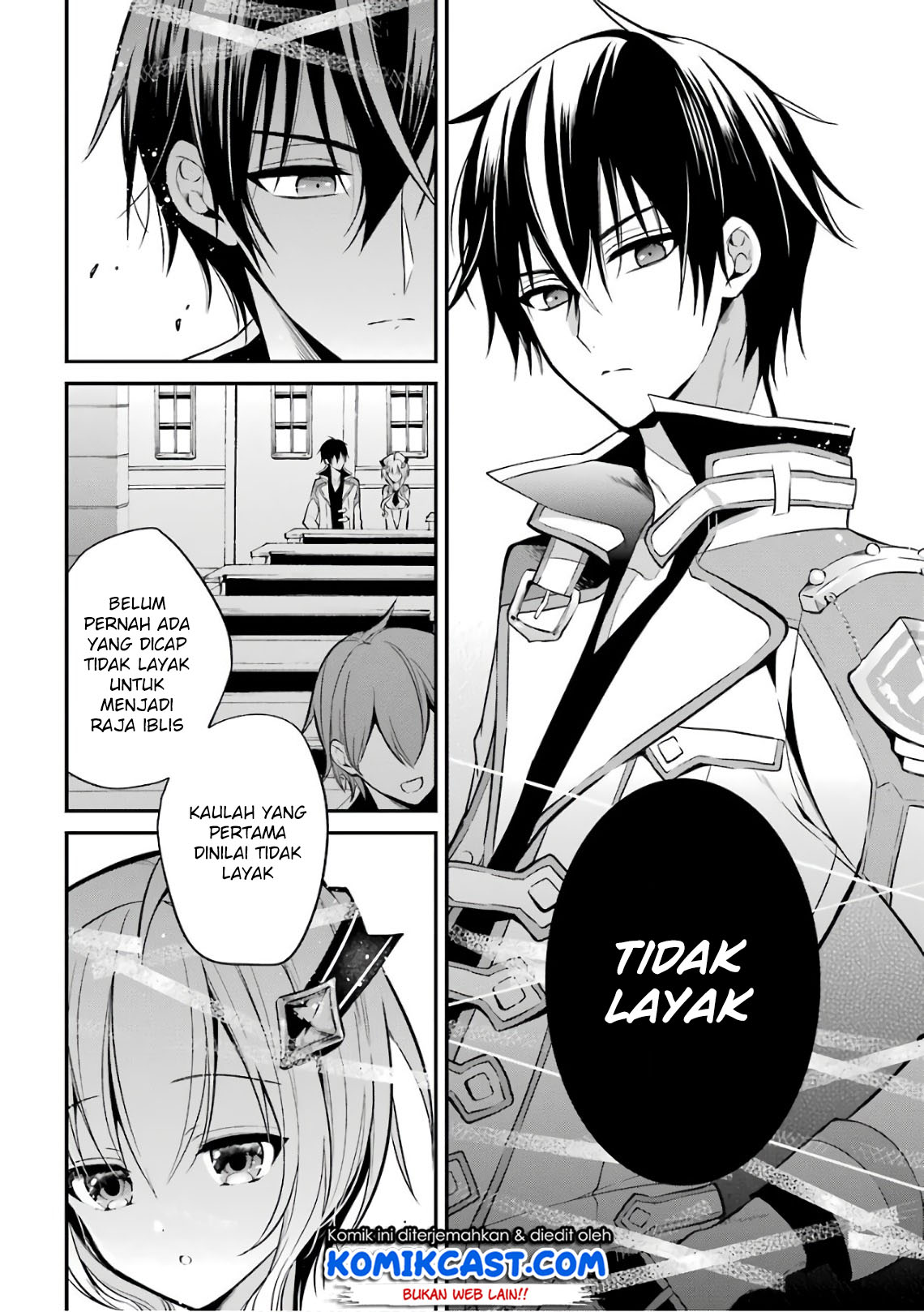 Maou Gakuin no Futekigousha: Shijou Saikyou no Maou no Shiso, Tensei shite Shison-tachi no Gakkou e Kayou chapter 3