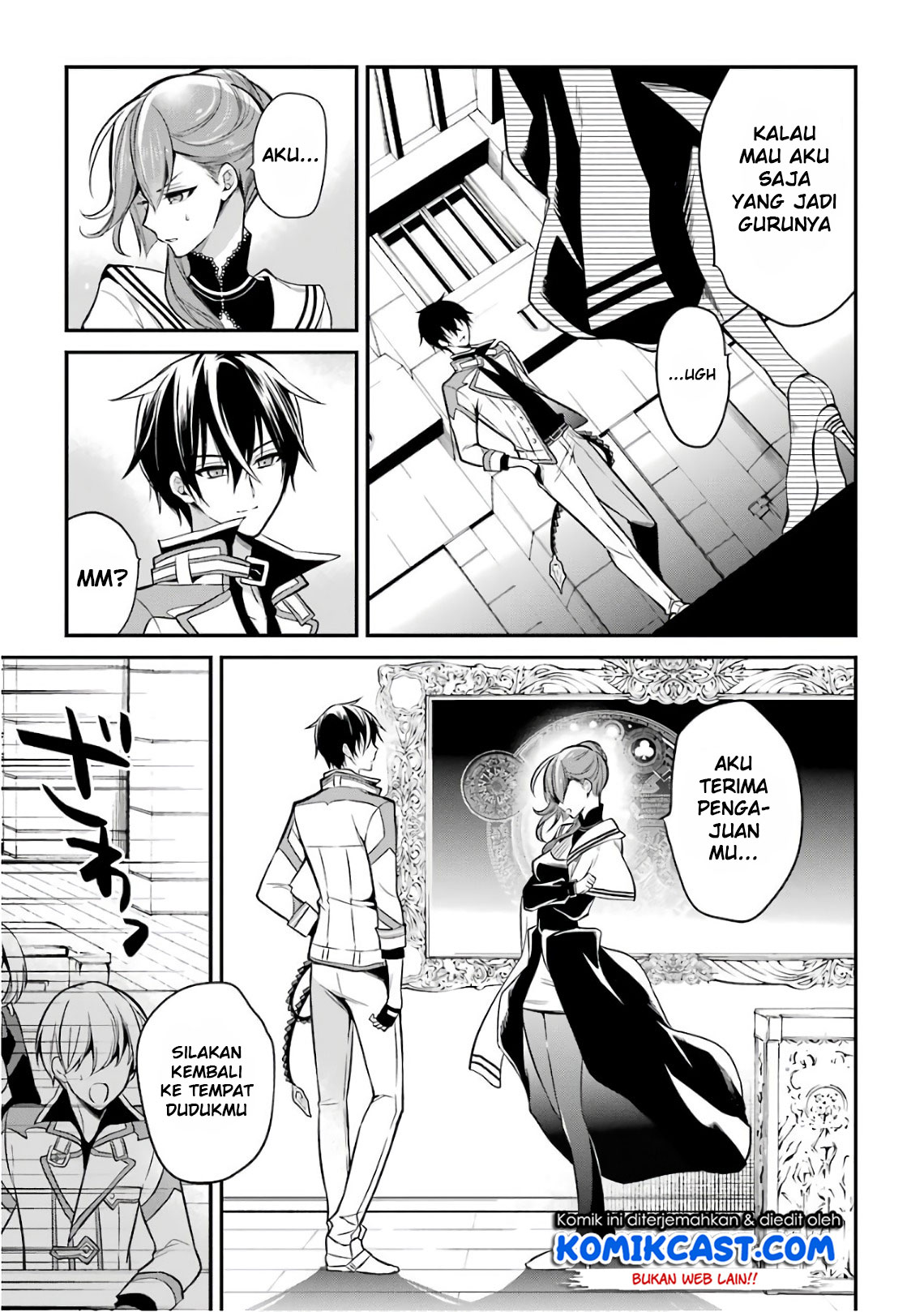 Maou Gakuin no Futekigousha: Shijou Saikyou no Maou no Shiso, Tensei shite Shison-tachi no Gakkou e Kayou chapter 3