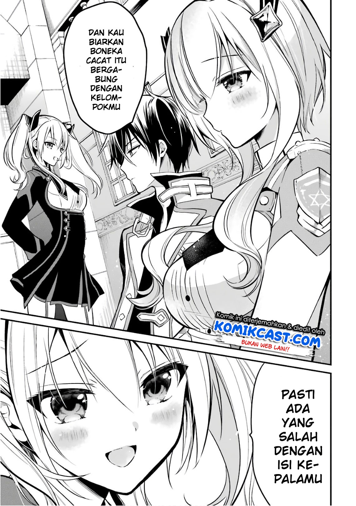 Maou Gakuin no Futekigousha: Shijou Saikyou no Maou no Shiso, Tensei shite Shison-tachi no Gakkou e Kayou chapter 3