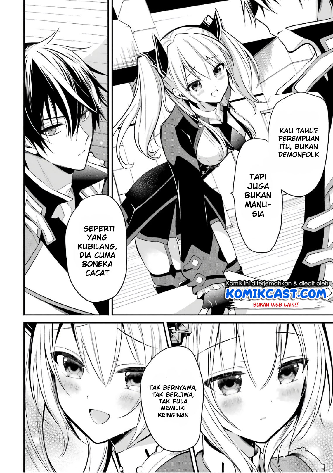 Maou Gakuin no Futekigousha: Shijou Saikyou no Maou no Shiso, Tensei shite Shison-tachi no Gakkou e Kayou chapter 3