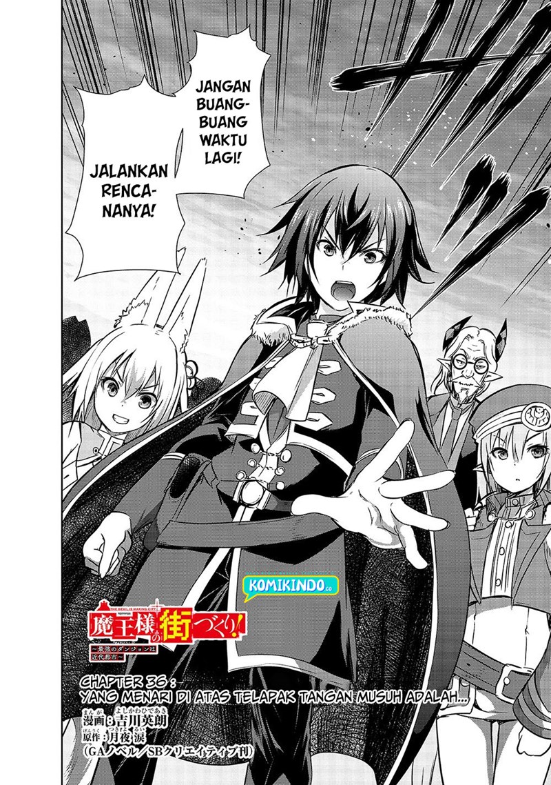 Maou-sama no Machizukuri! ~Saikyou no Danjon wa Kindai Toshi chapter 36