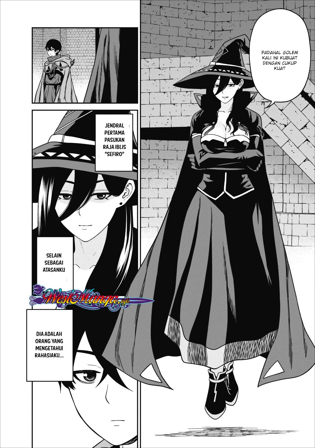 Maou Gun Saikyou no Majutsushi wa Ningen datta Chapter 01.2 Bahasa Indonesia