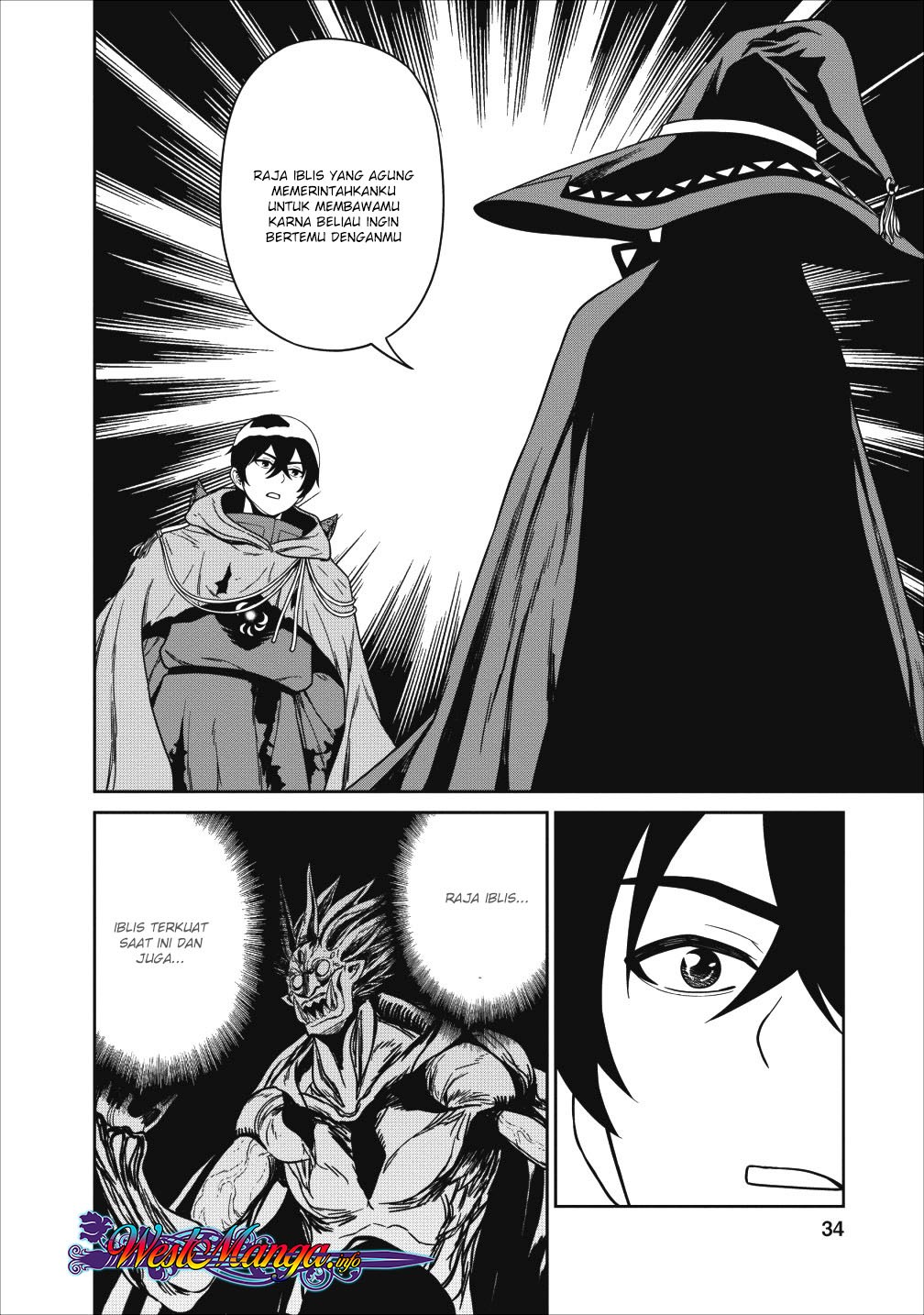 Maou Gun Saikyou no Majutsushi wa Ningen datta Chapter 01.2 Bahasa Indonesia