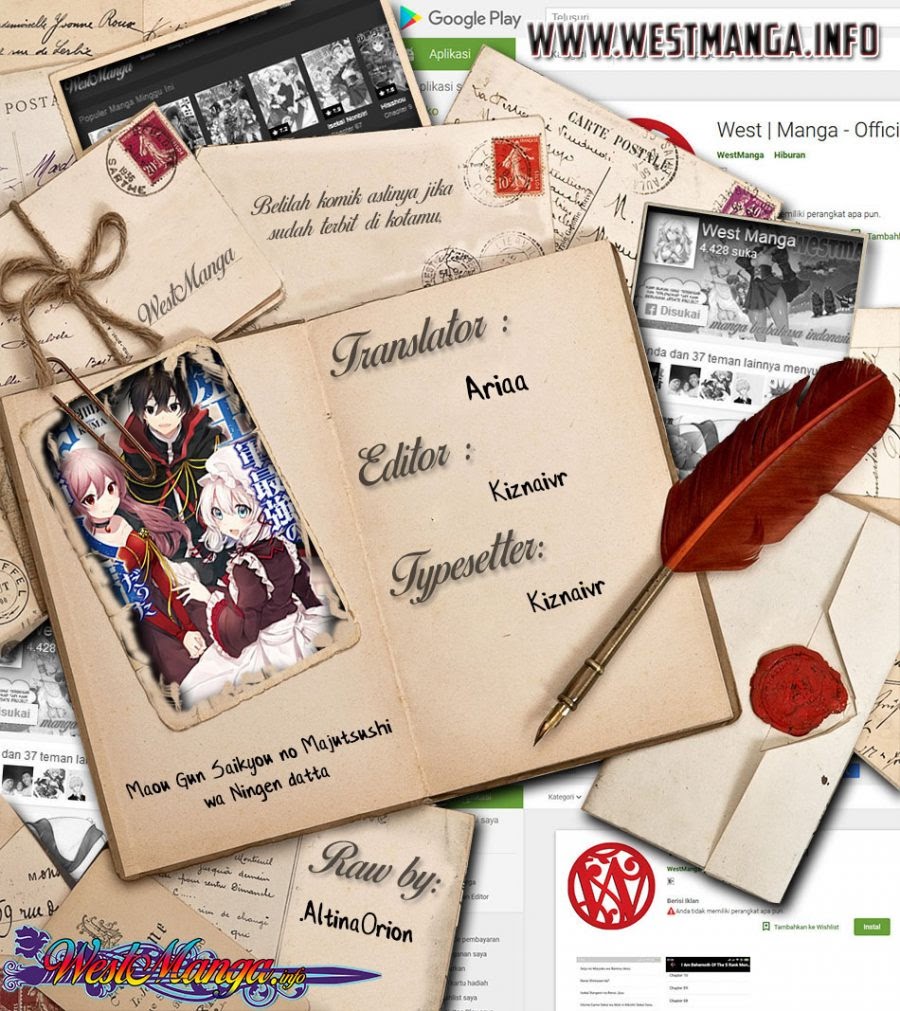 Maou Gun Saikyou no Majutsushi wa Ningen datta Chapter 08 Bahasa Indonesia