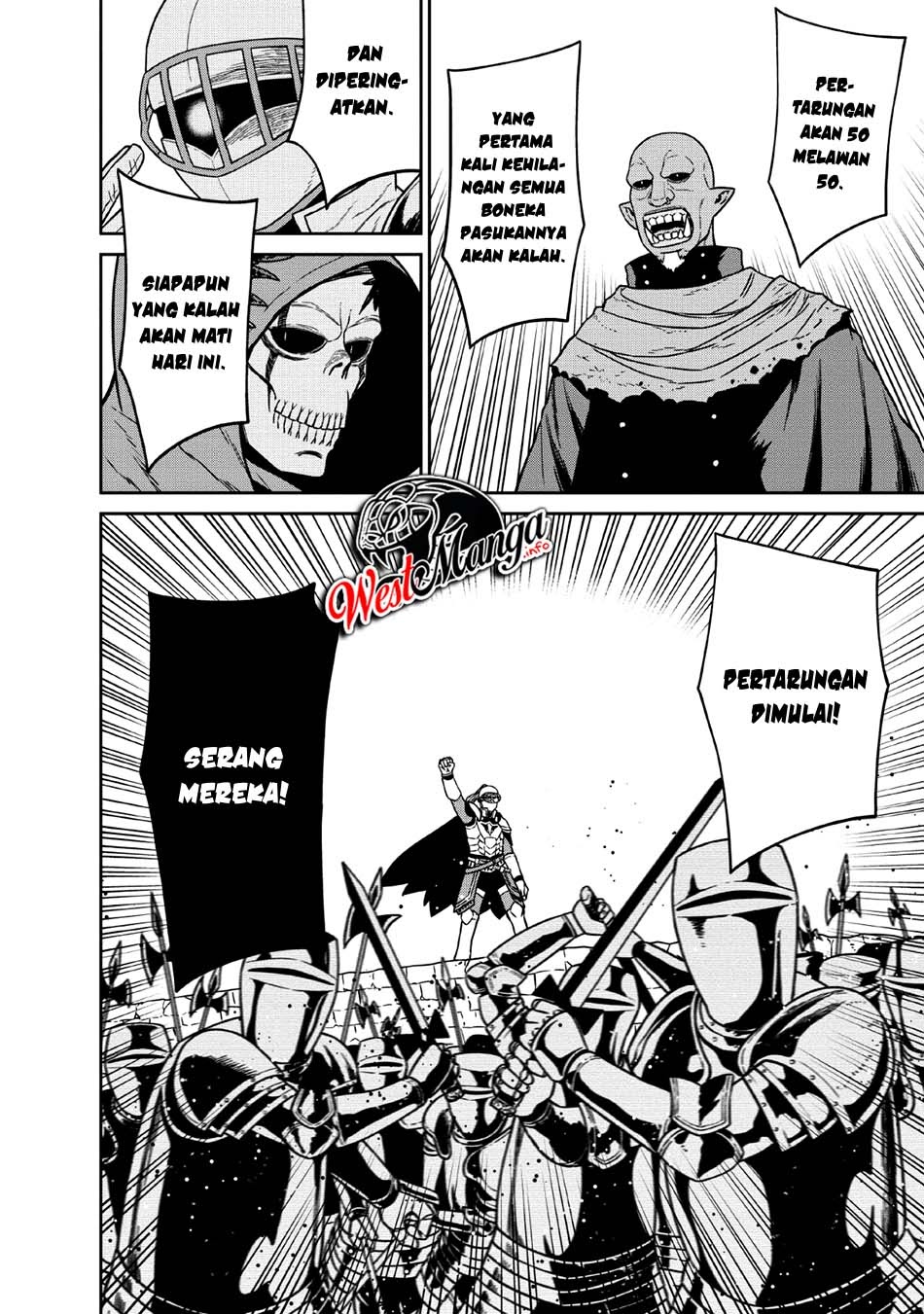 Maou Gun Saikyou no Majutsushi wa Ningen datta Chapter 08 Bahasa Indonesia