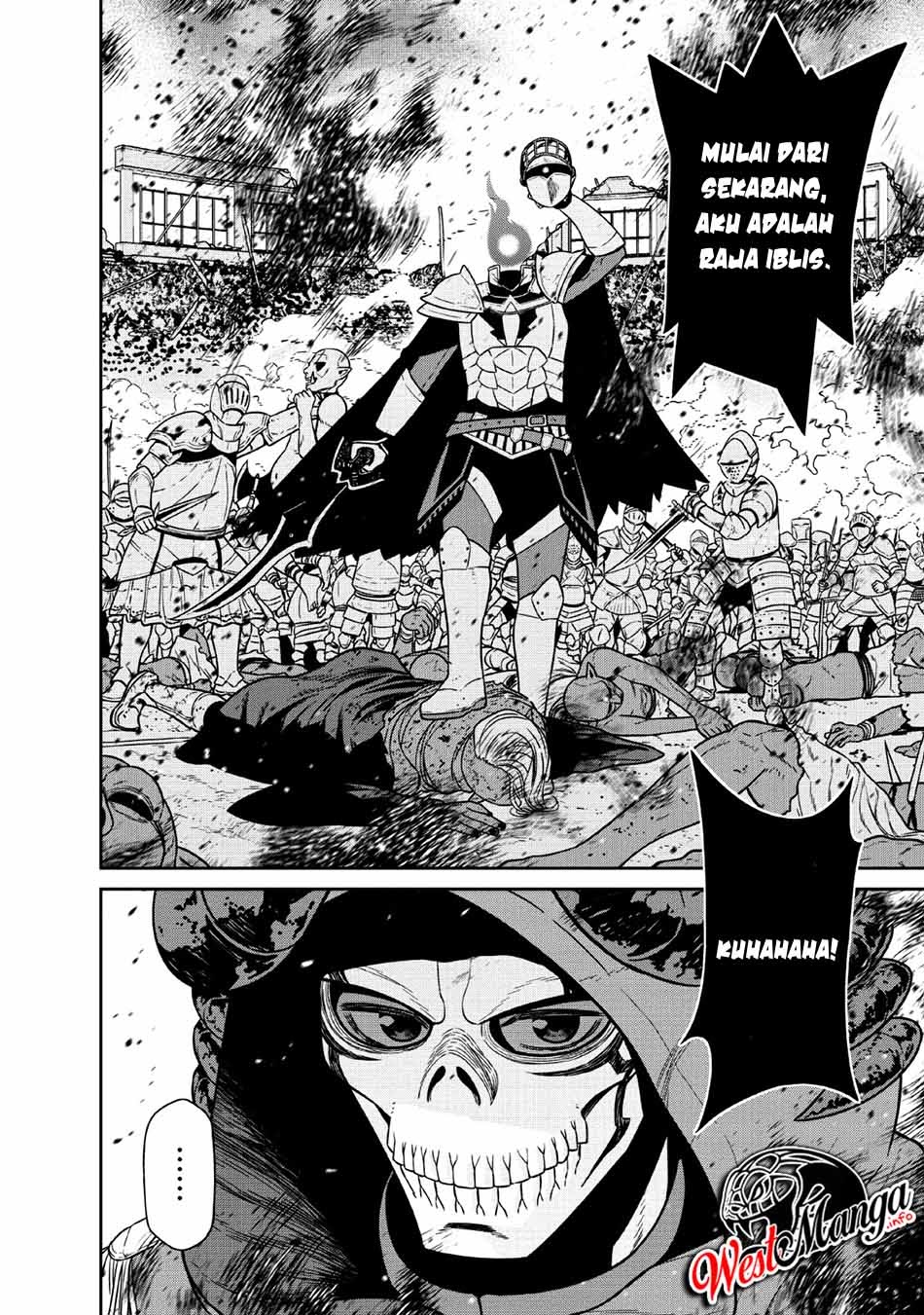 Maou Gun Saikyou no Majutsushi wa Ningen datta Chapter 08 Bahasa Indonesia