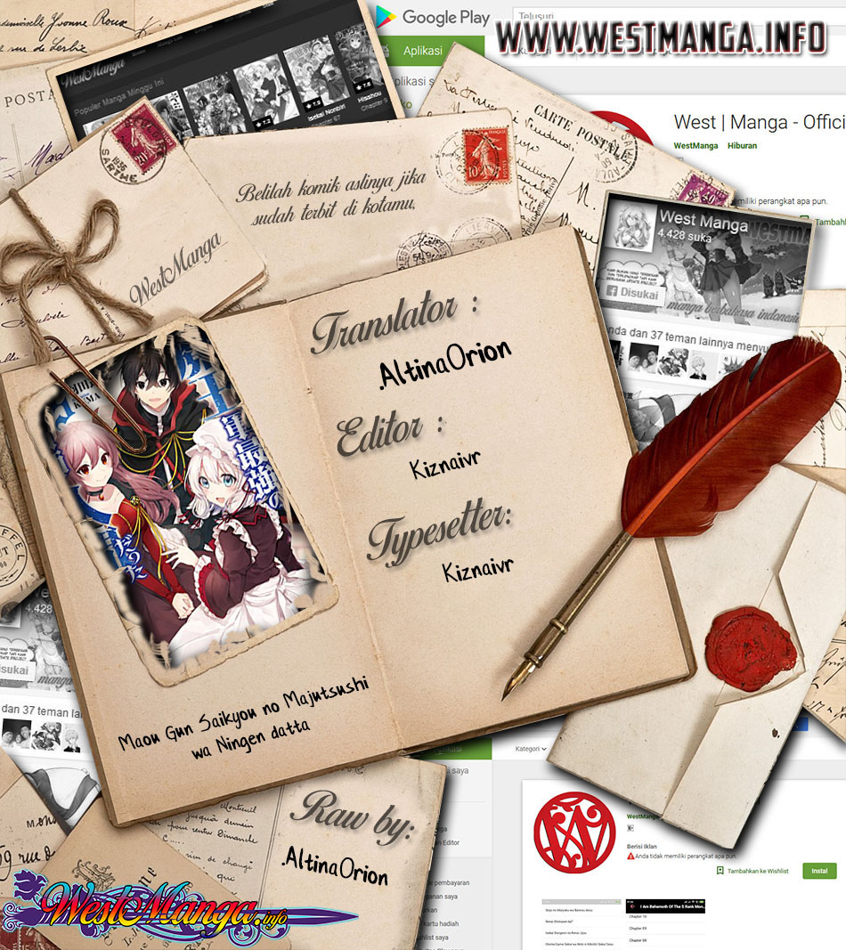 Maou Gun Saikyou no Majutsushi wa Ningen datta Chapter 15.2 Bahasa Indonesia