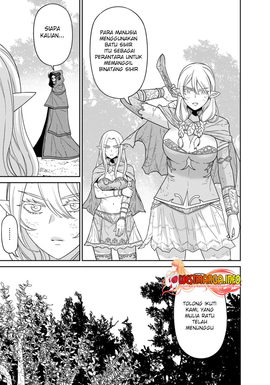 Maou Gun Saikyou no Majutsushi wa Ningen datta Chapter 20.1 Bahasa Indonesia