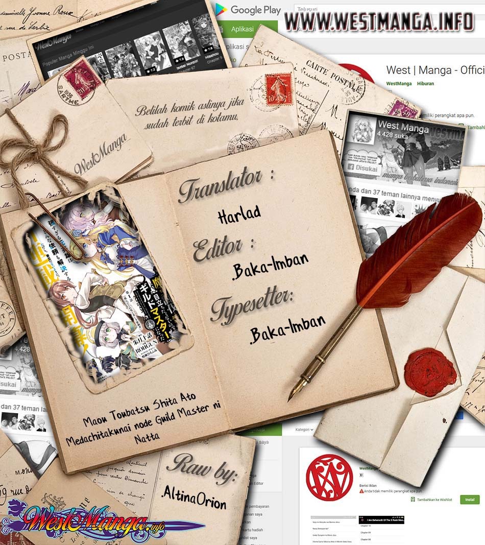Maou Toubatsu Shita Ato, Medachitakunai node Guild Master ni Natta chapter 12
