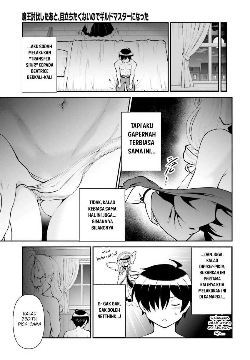 Maou Toubatsu Shita Ato, Medachitakunai node Guild Master ni Natta Chapter 51 Bahasa Indonesia