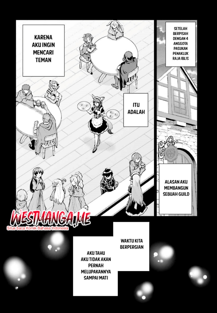 Maou Toubatsu Shita Ato, Medachitakunai node Guild Master ni Natta Chapter 57 Bahasa Indonesia