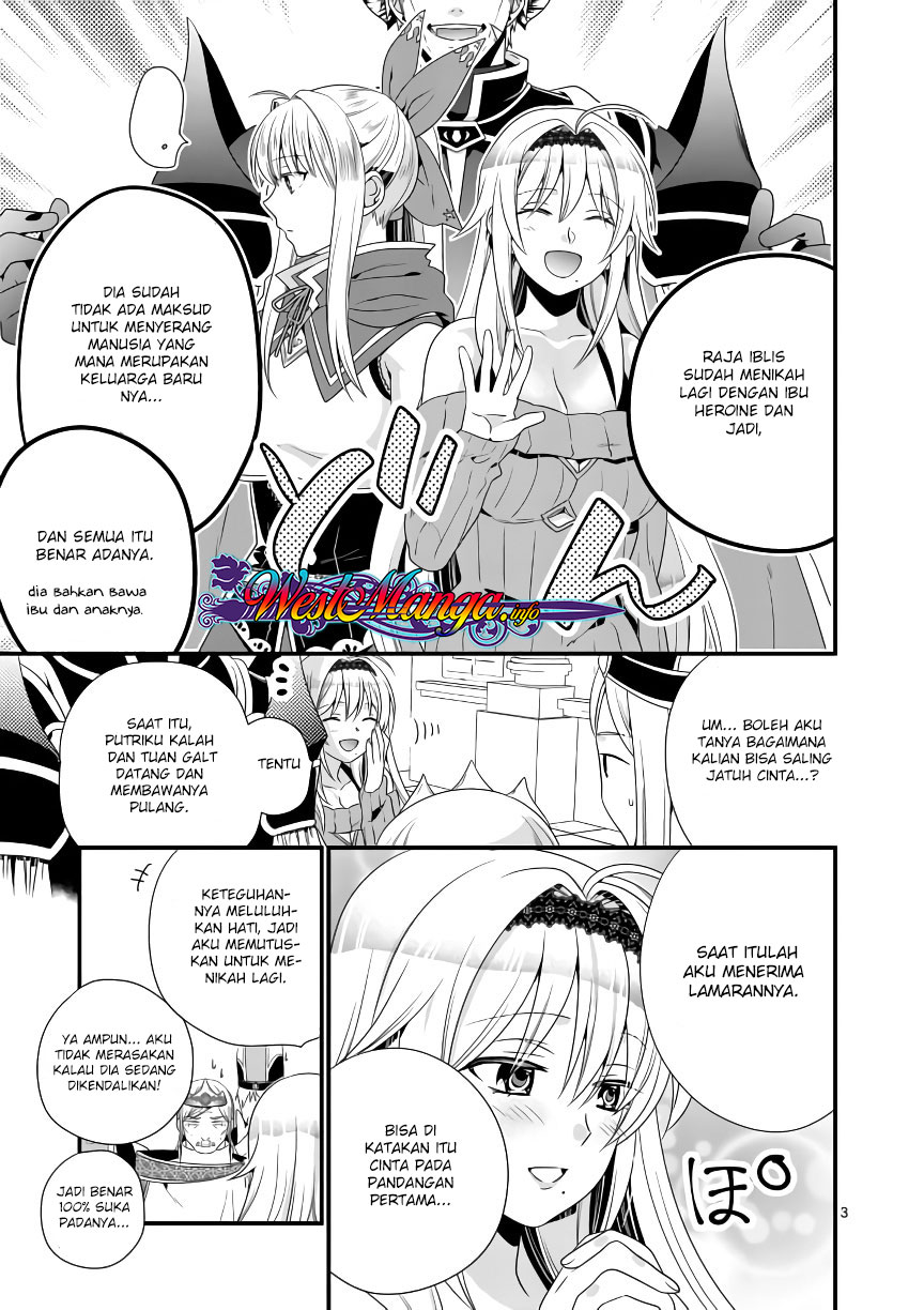 Maou desu Onna Yuusha no Hahaoya to Saikon Shita no de Onna Yuusha ga Giri no Musume ni Narimashita Chapter 06 Bahasa Indonesia
