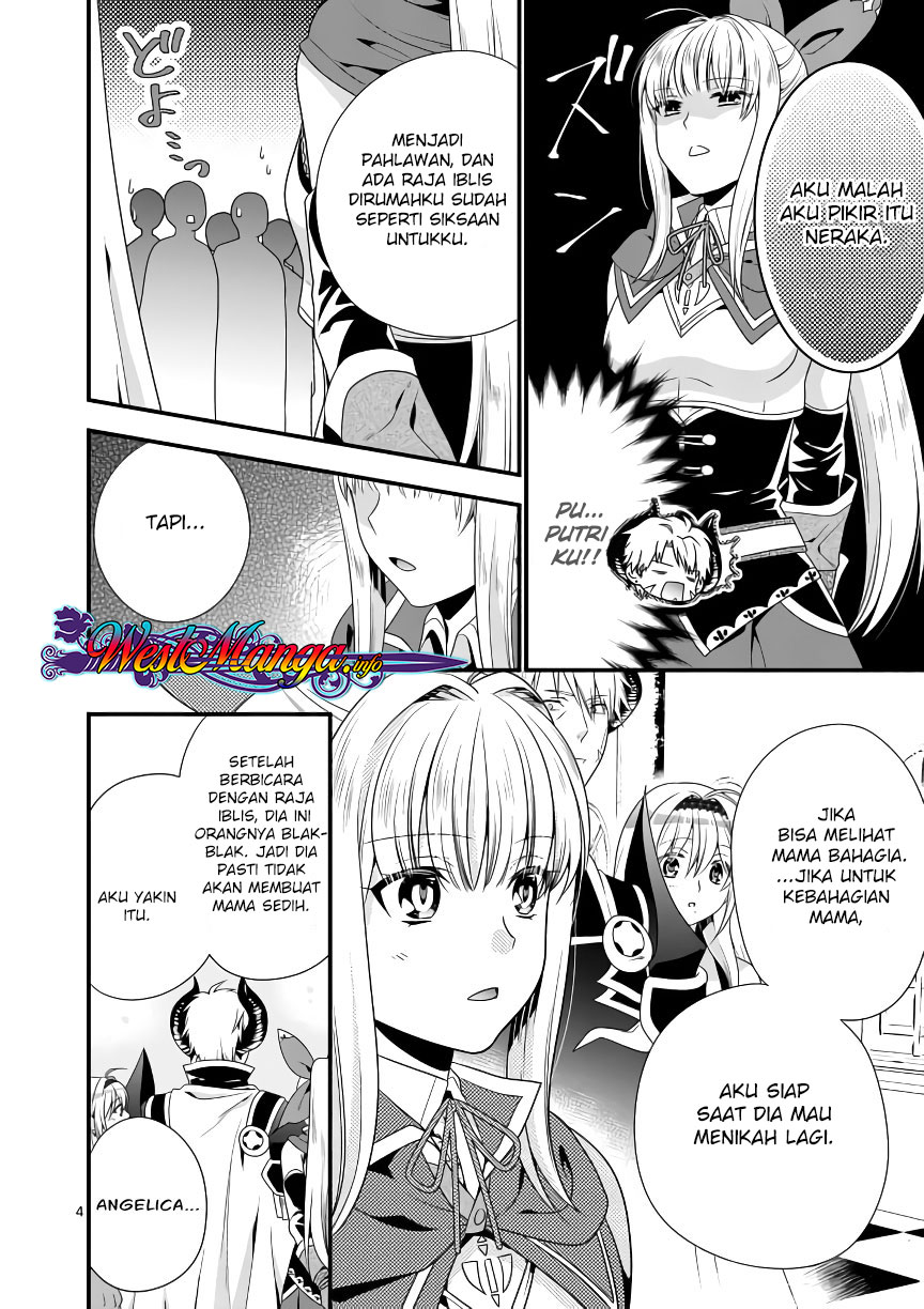 Maou desu Onna Yuusha no Hahaoya to Saikon Shita no de Onna Yuusha ga Giri no Musume ni Narimashita Chapter 06 Bahasa Indonesia
