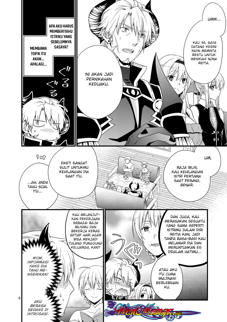 Maou desu Onna Yuusha no Hahaoya to Saikon Shita no de Onna Yuusha ga Giri no Musume ni Narimashita Chapter 08 Bahasa Indonesia
