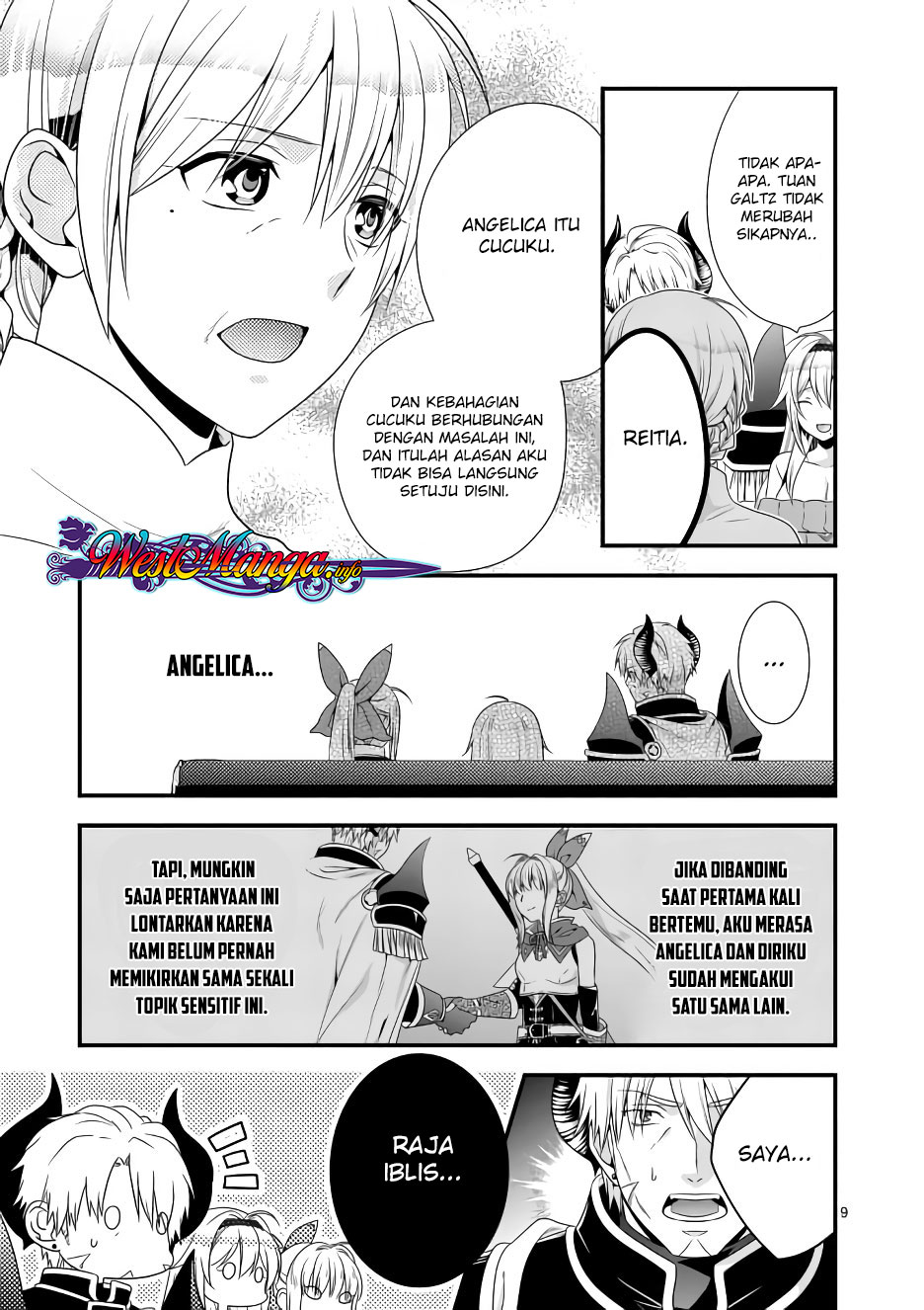 Maou desu Onna Yuusha no Hahaoya to Saikon Shita no de Onna Yuusha ga Giri no Musume ni Narimashita Chapter 08 Bahasa Indonesia