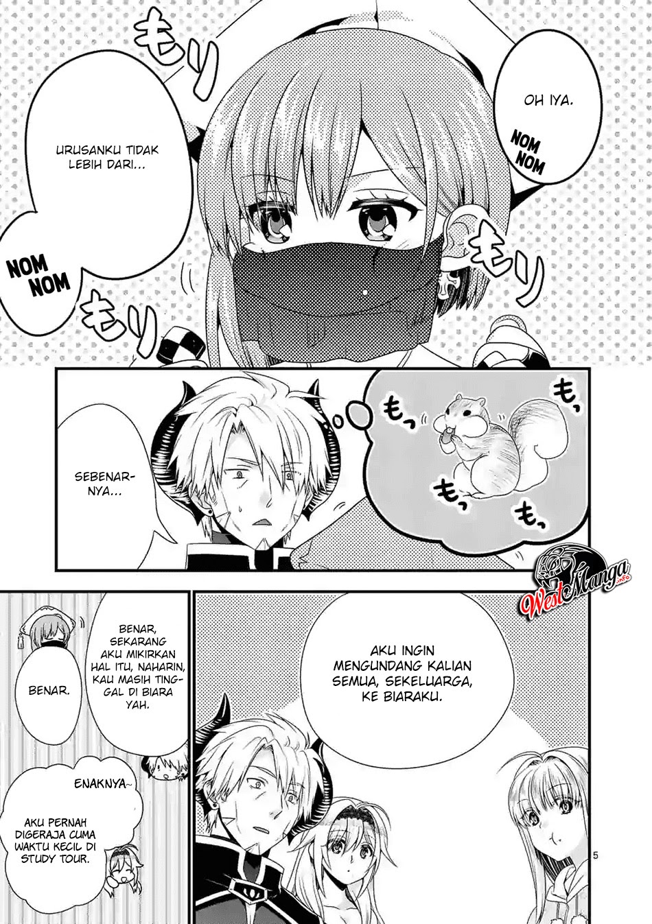 Maou desu Onna Yuusha no Hahaoya to Saikon Shita no de Onna Yuusha ga Giri no Musume ni Narimashita chapter 32