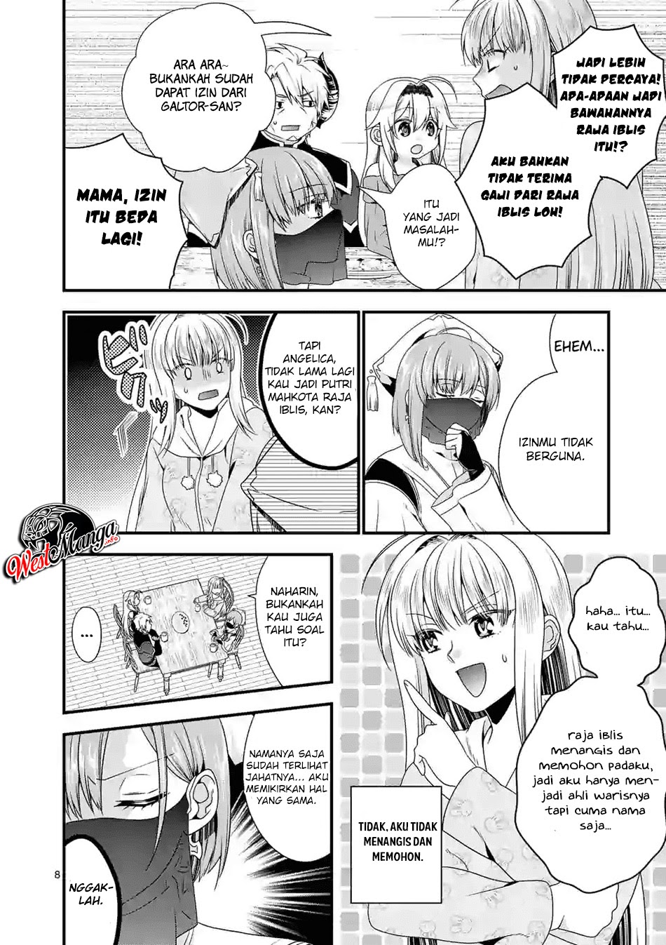 Maou desu Onna Yuusha no Hahaoya to Saikon Shita no de Onna Yuusha ga Giri no Musume ni Narimashita chapter 32