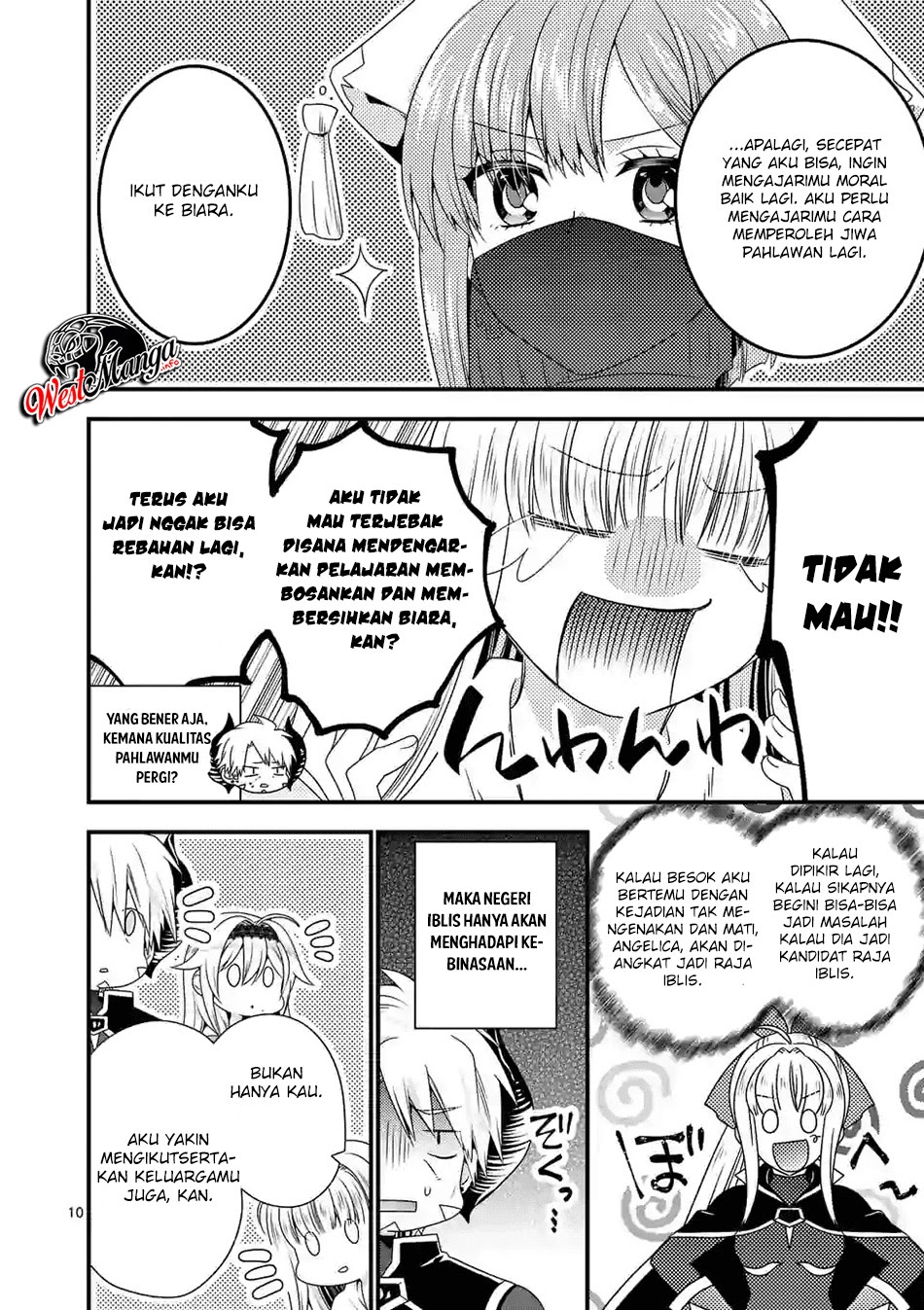 Maou desu Onna Yuusha no Hahaoya to Saikon Shita no de Onna Yuusha ga Giri no Musume ni Narimashita chapter 32