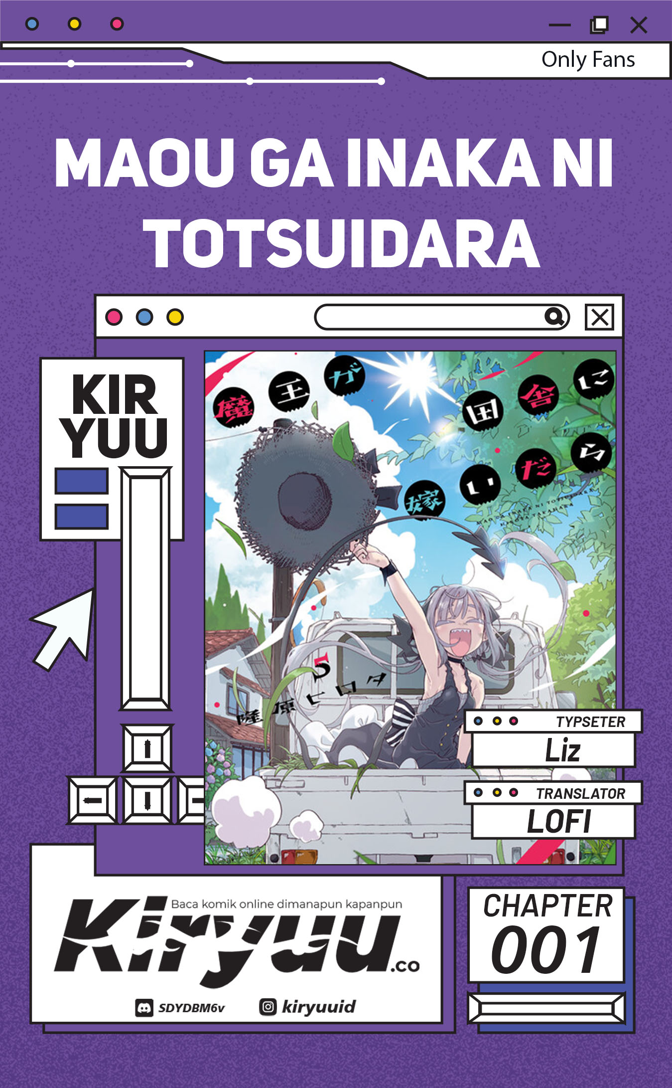 Maou ga Inaka ni Totsuidara Chapter 01 Bahasa Indonesia