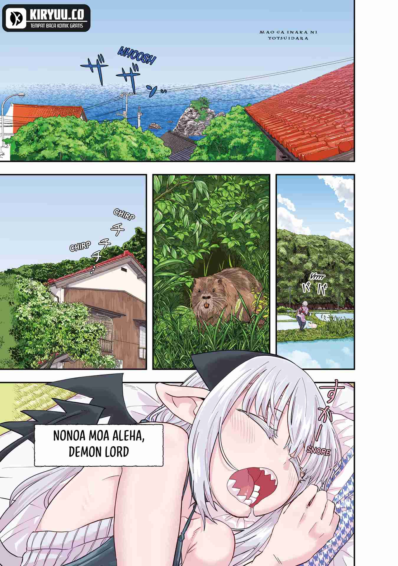 Maou ga Inaka ni Totsuidara Chapter 01 Bahasa Indonesia