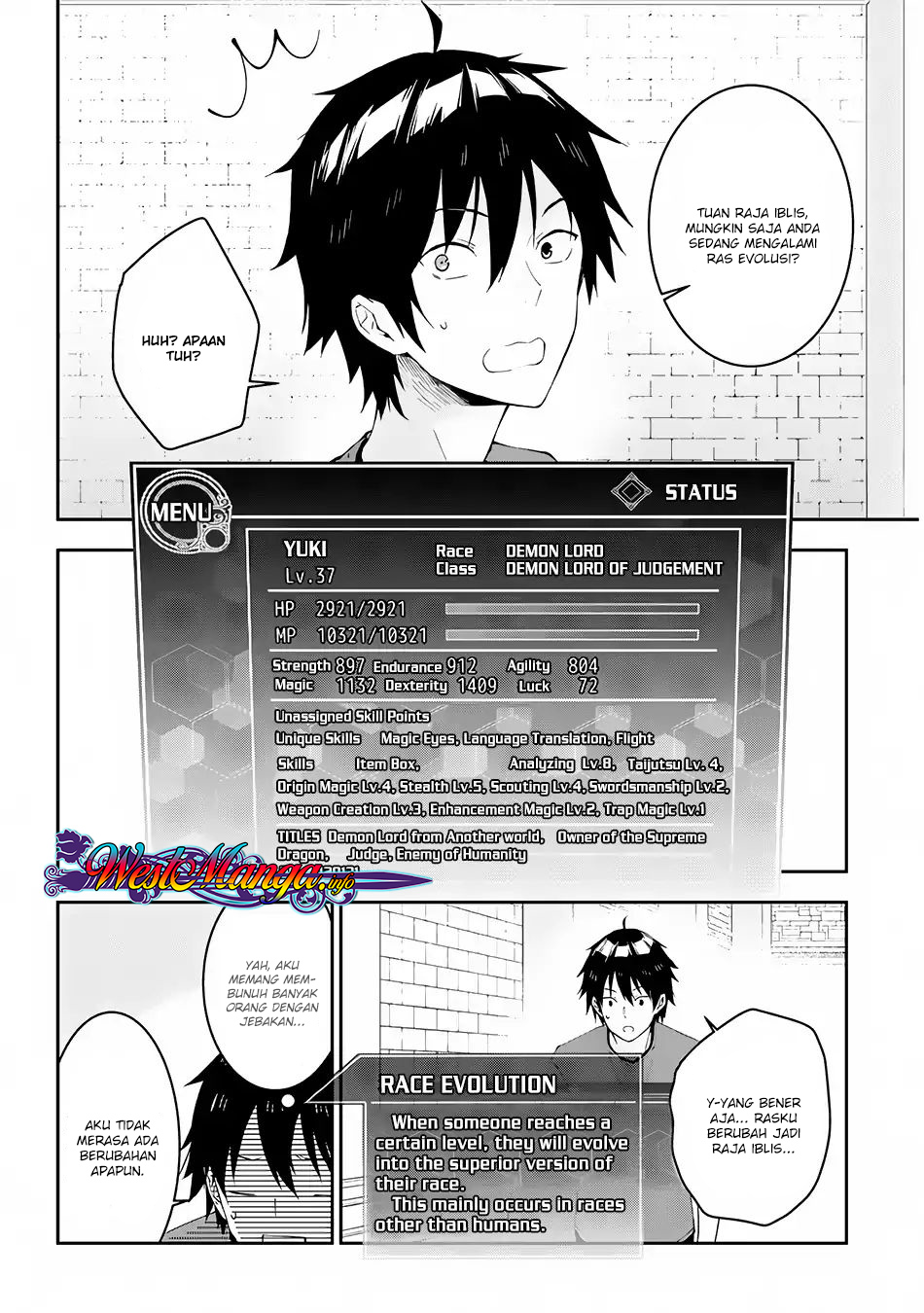 Maou ni Natte node – Dungeon Tsukutte Jingai Musume to Honobono suru Chapter 15 Bahasa Indonesia