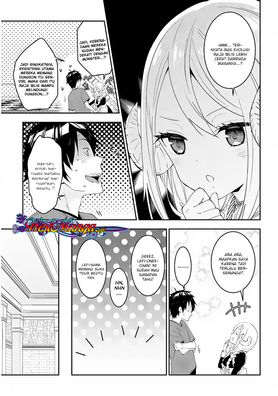 Maou ni Natte node – Dungeon Tsukutte Jingai Musume to Honobono suru Chapter 15 Bahasa Indonesia