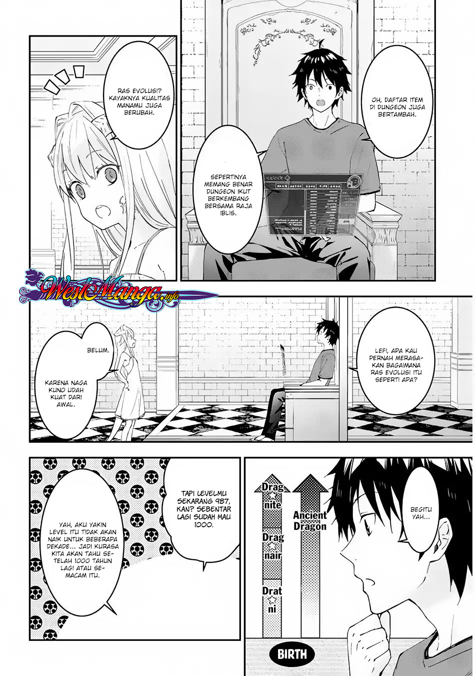 Maou ni Natte node – Dungeon Tsukutte Jingai Musume to Honobono suru Chapter 15 Bahasa Indonesia
