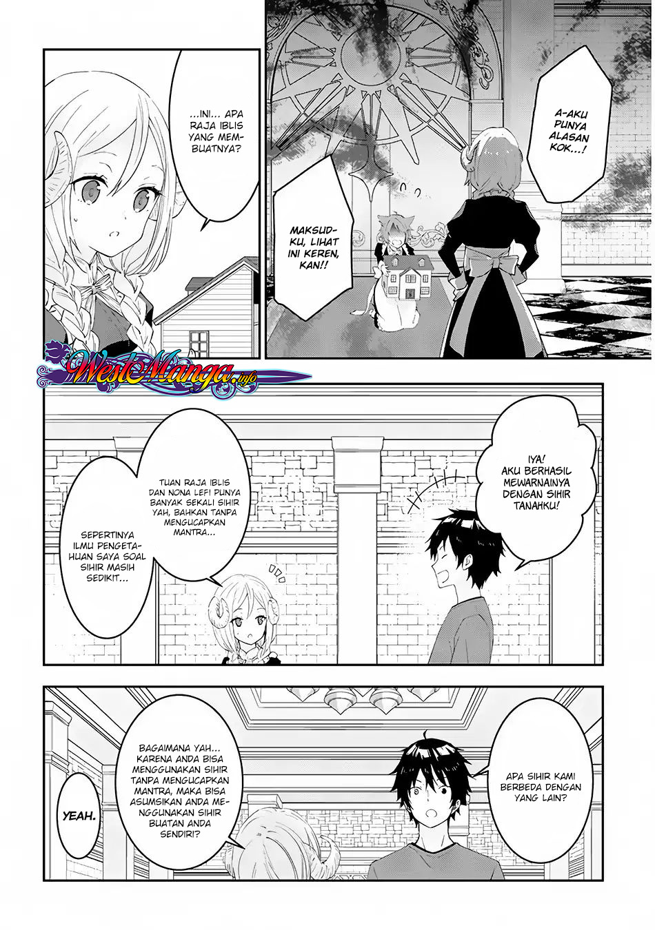 Maou ni Natte node – Dungeon Tsukutte Jingai Musume to Honobono suru Chapter 15 Bahasa Indonesia