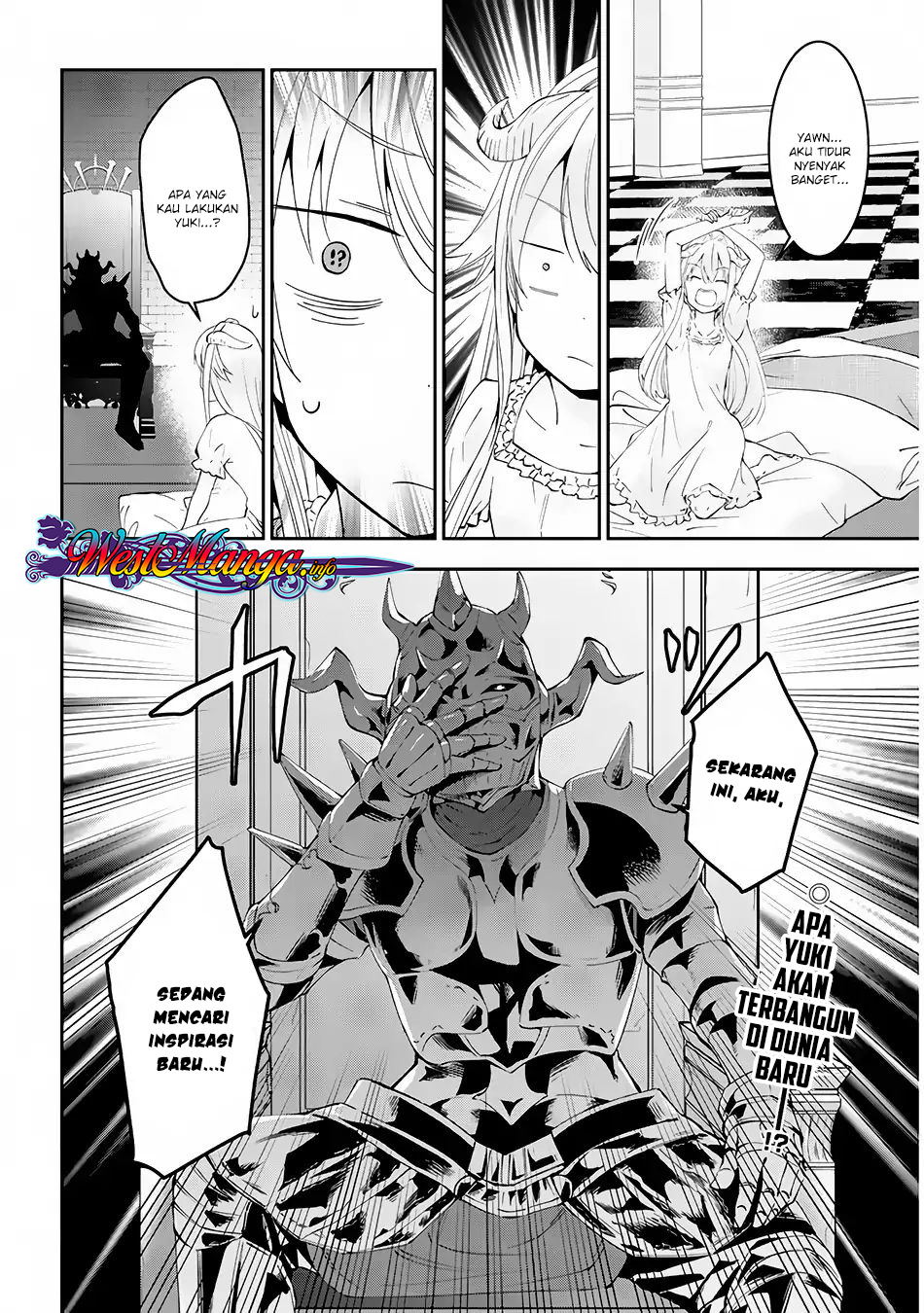 Maou ni Natte node – Dungeon Tsukutte Jingai Musume to Honobono suru Chapter 15 Bahasa Indonesia